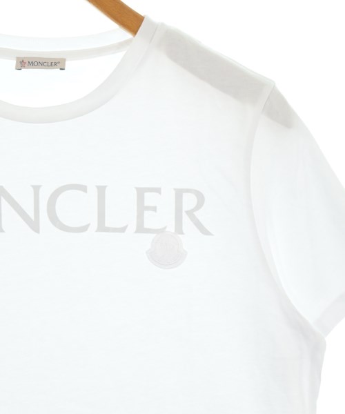 MONCLER（モンクレール）Tシャツ・カットソー 白 サイズ:L レディース/2200726296017