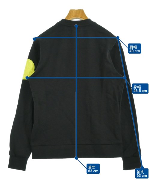 MONCLER（モンクレール）スウェット 黒 サイズ:S メンズ/2200726468094