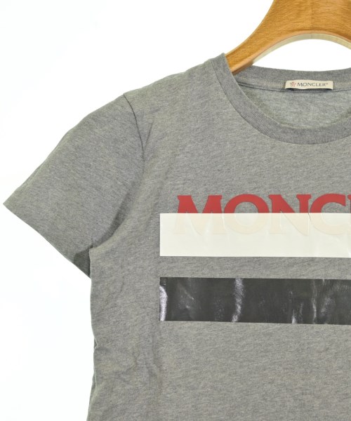 MONCLER（モンクレール）Tシャツ・カットソー グレー サイズ:12(S位) レディース/2200726468100