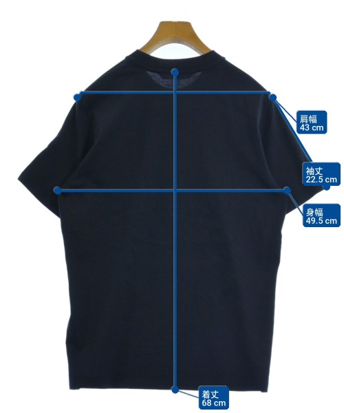MONCLER（モンクレール）Tシャツ・カットソー 紺 サイズ:S メンズ/2200727660022