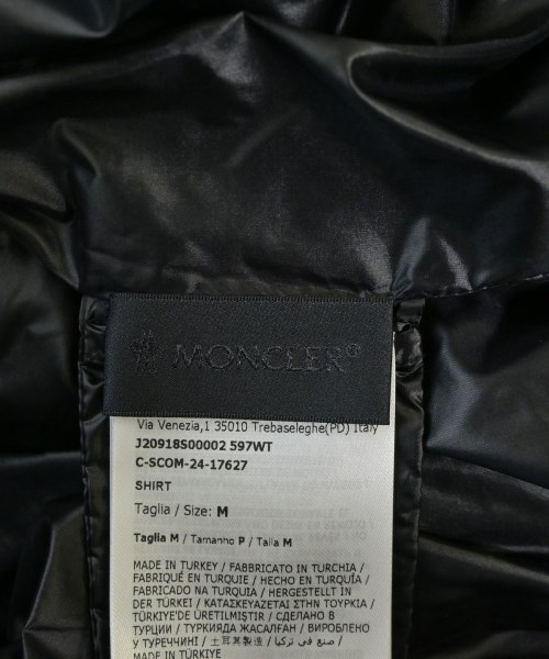 MONCLER（モンクレール）カジュアルシャツ 黒 サイズ:M メンズ/2200727934017
