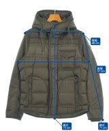 MONCLER（モンクレール）ダウンジャケット/ダウンベスト カーキ サイズ:3(L位) メンズ/2200728428010