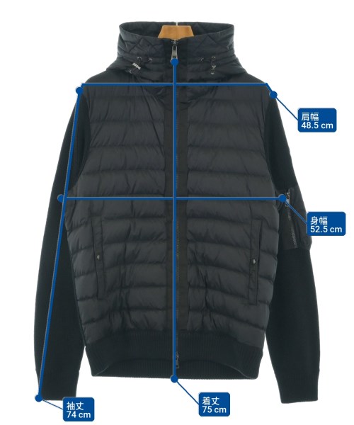 MONCLER（モンクレール）ダウンジャケット/ダウンベスト 黒 サイズ:XL メンズ/2200728782013