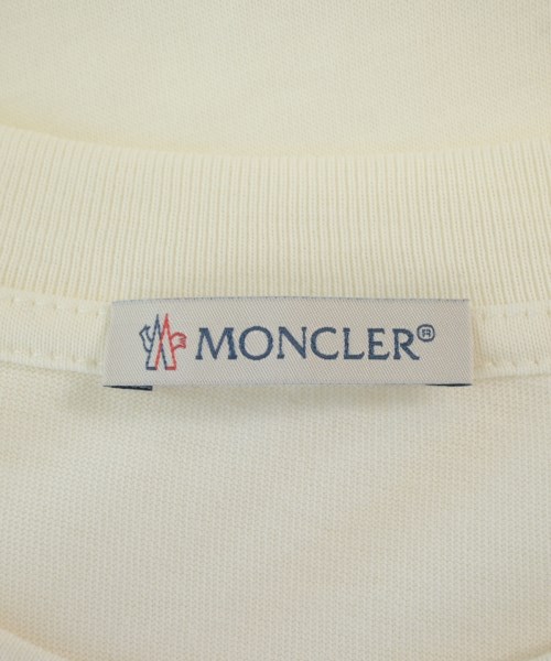 MONCLER（モンクレール）Tシャツ・カットソー 白 サイズ:S メンズ/2200729104210