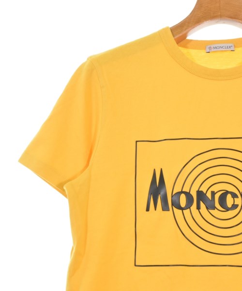 MONCLER（モンクレール）Tシャツ・カットソー 黄 サイズ:S メンズ/2200682431019