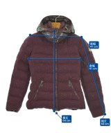 MONCLER（モンクレール）ダウンジャケット/ダウンベスト 赤 サイズ:00(XXS位) レディース/2200682335027