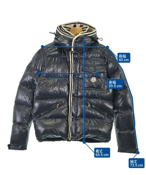 MONCLER（モンクレール）ダウンジャケット/ダウンベスト 紺 サイズ:-(M位) メンズ/2200682961011