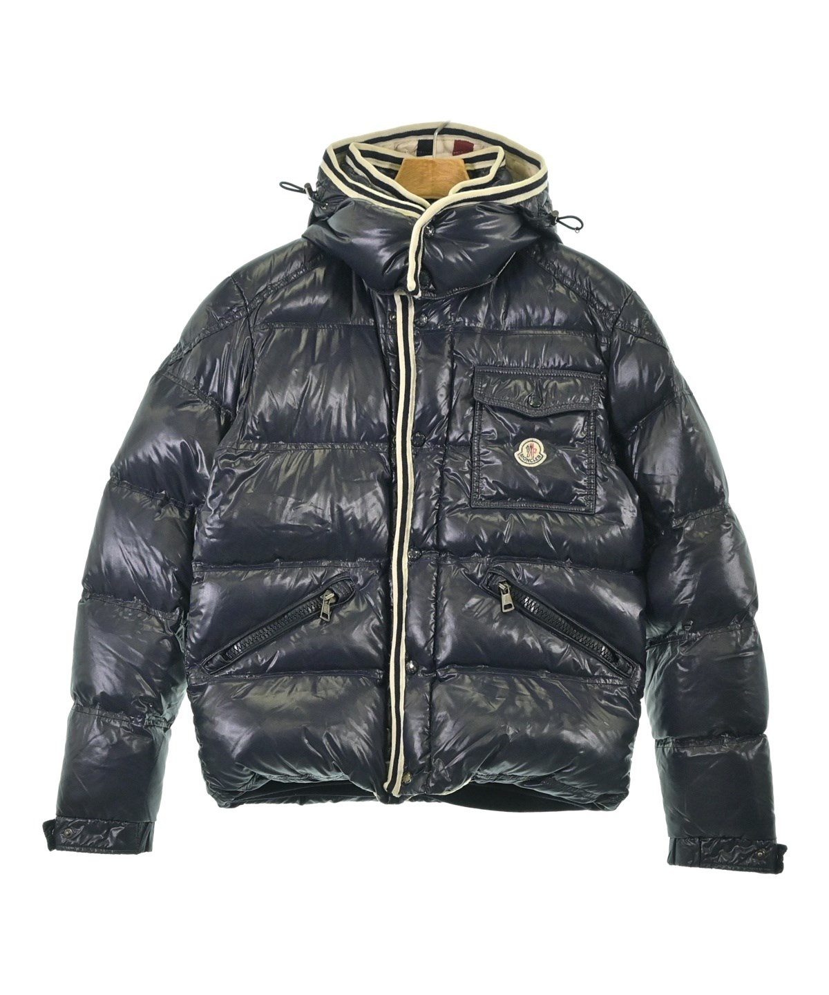 MONCLER（モンクレール）ダウンジャケット/ダウンベスト 紺 サイズ:-(M