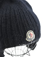 MONCLER（モンクレール）ニットキャップ・ビーニー 黒 サイズ:- レディース/2200683271089