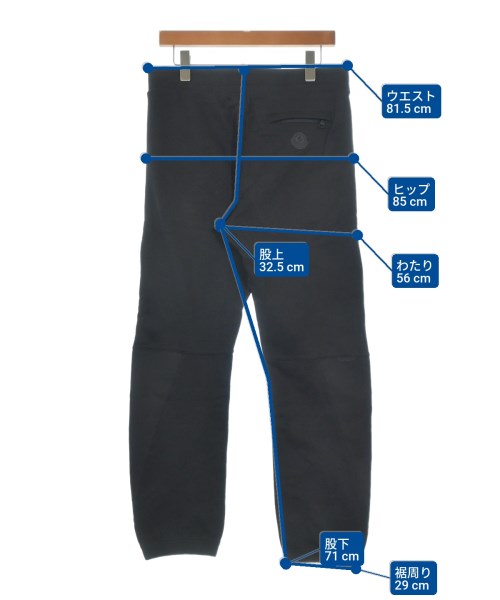 MONCLER（モンクレール）スウェットパンツ 黒 サイズ:S メンズ/2200678401323
