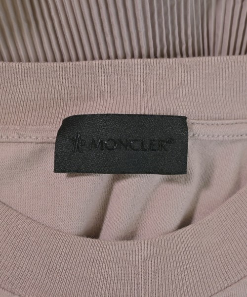 MONCLER（モンクレール）Tシャツ・カットソー ピンク サイズ:XS レディース/2200682886543