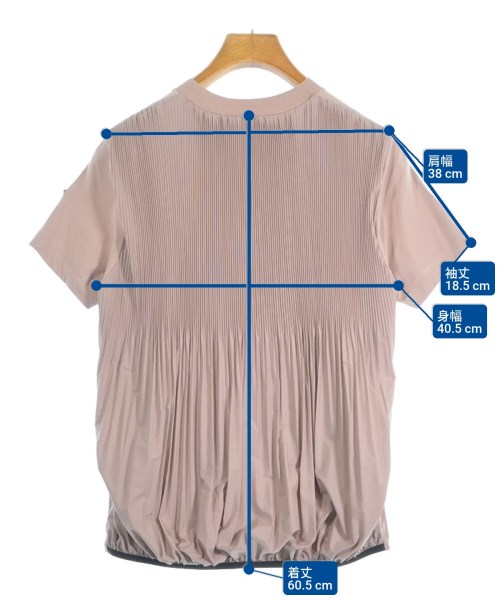 MONCLER（モンクレール）Tシャツ・カットソー ピンク サイズ:XS レディース/2200682886543