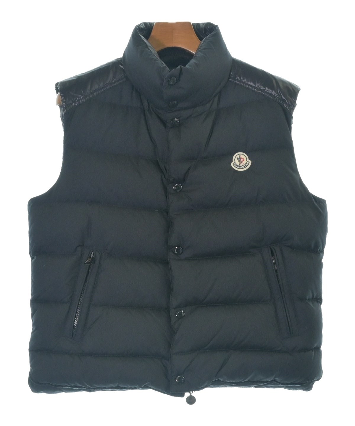 モンクレール　ダウンベスト　1 MONCLER（モンクレール）ダウンジャケット/ダウンベスト 紺 サイズ:1(S