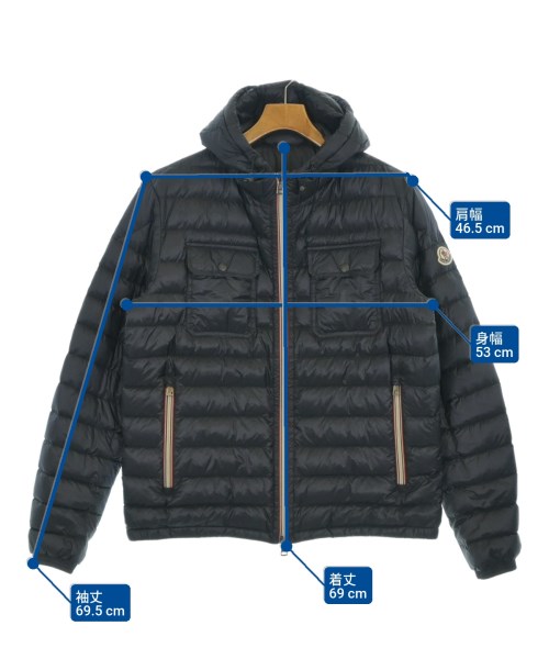MONCLER（モンクレール）ダウンジャケット/ダウンベスト 紺 サイズ:5(XXL位) メンズ/2200685123010