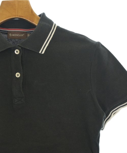 MONCLER（モンクレール）ポロシャツ 黒 サイズ:XS レディース/2200686340010