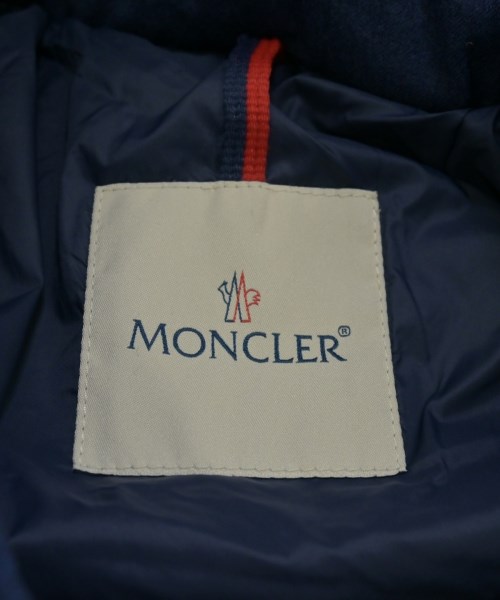 MONCLER（モンクレール）ダウンジャケット/ダウンベスト 紺 サイズ:0(XS位) メンズ/2200681116016