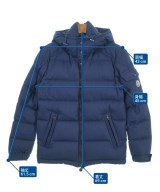 MONCLER（モンクレール）ダウンジャケット/ダウンベスト 紺 サイズ:0(XS位) メンズ/2200681116016
