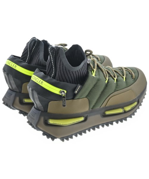 MONCLER（モンクレール）スニーカー 緑 サイズ:28cm メンズ/2200686557050