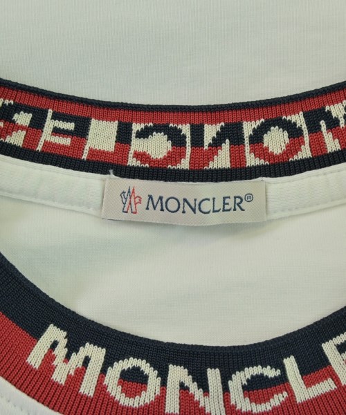 MONCLER（モンクレール）Tシャツ・カットソー 白 サイズ:M メンズ/2200686628088