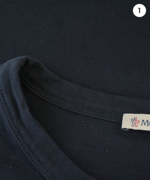 MONCLER（モンクレール）Tシャツ・カットソー 紺 サイズ:L メンズ/2200686628330