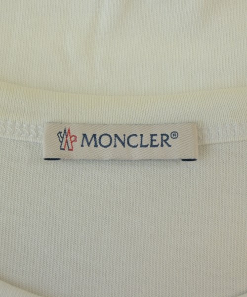 MONCLER（モンクレール）Tシャツ・カットソー 白 サイズ:XS メンズ/2200687216062