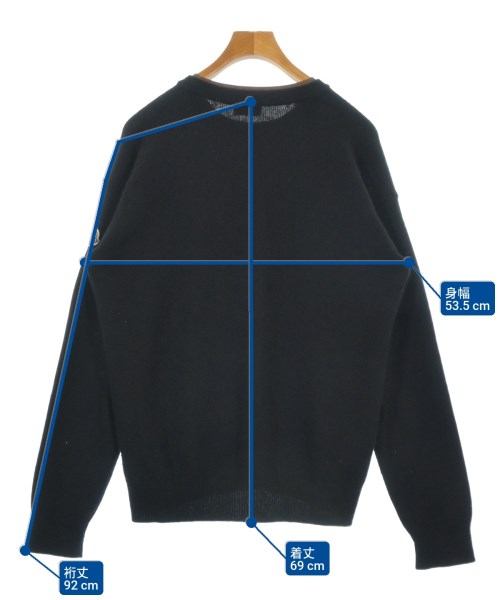 MONCLER（モンクレール）ニット・セーター 黒 サイズ:L メンズ/2200687341016