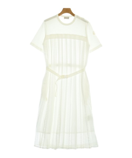 MONCLER(モンクレール)ワンピース 白 サイズ:XS/2200682714082