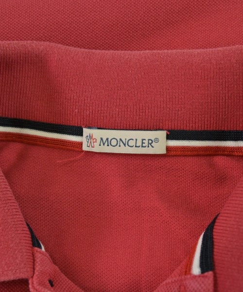 MONCLER（モンクレール）ポロシャツ 赤 サイズ:M メンズ/2200685150092