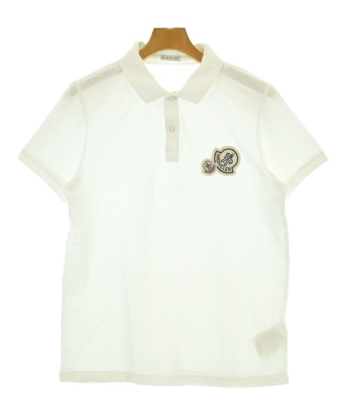MONCLER(モンクレール)ポロシャツ 白 サイズ:M/2200685150108