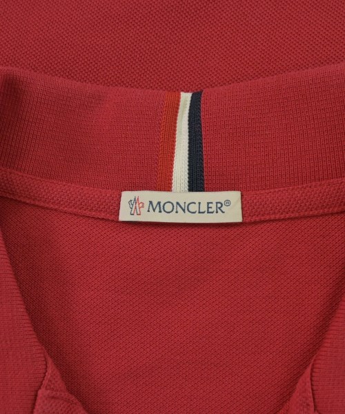 MONCLER（モンクレール）ポロシャツ 赤 サイズ:M メンズ/2200685150115