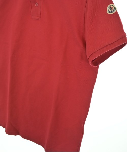 MONCLER（モンクレール）ポロシャツ 赤 サイズ:M メンズ/2200685150115