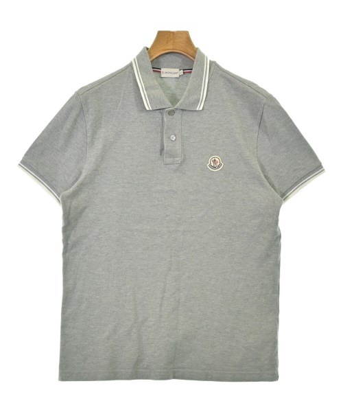 MONCLER(モンクレール)ポロシャツ グレー サイズ:L/2200689141072