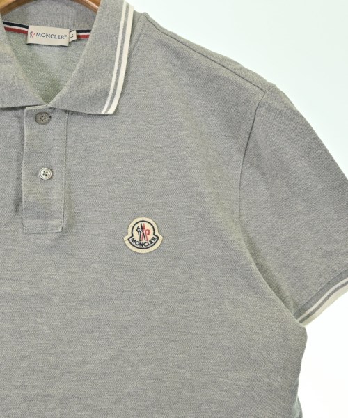 MONCLER（モンクレール）ポロシャツ グレー サイズ:L メンズ/2200689141072
