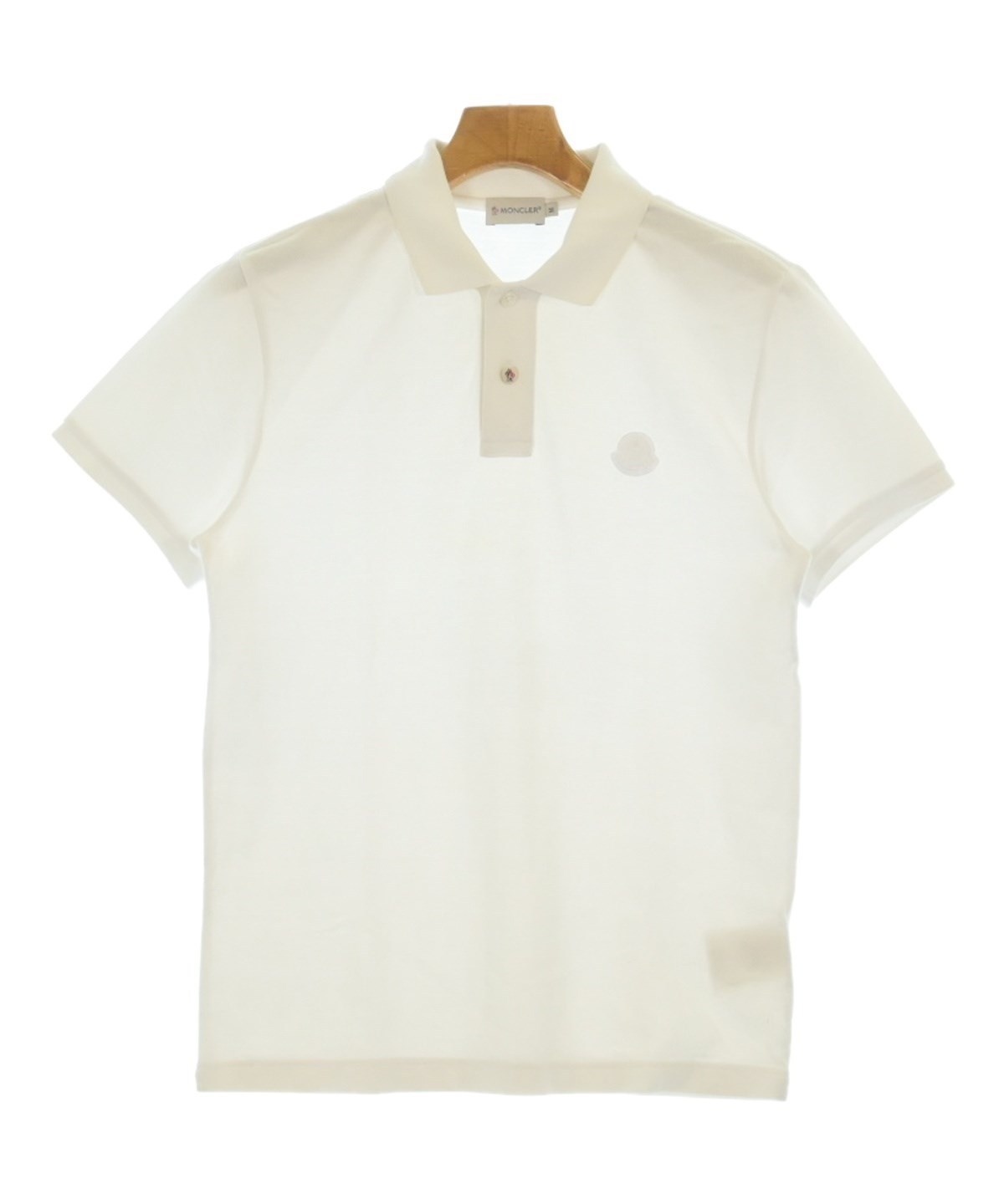 MONCLER（モンクレール）ポロシャツ 白 サイズ:M メンズ/2200684030043