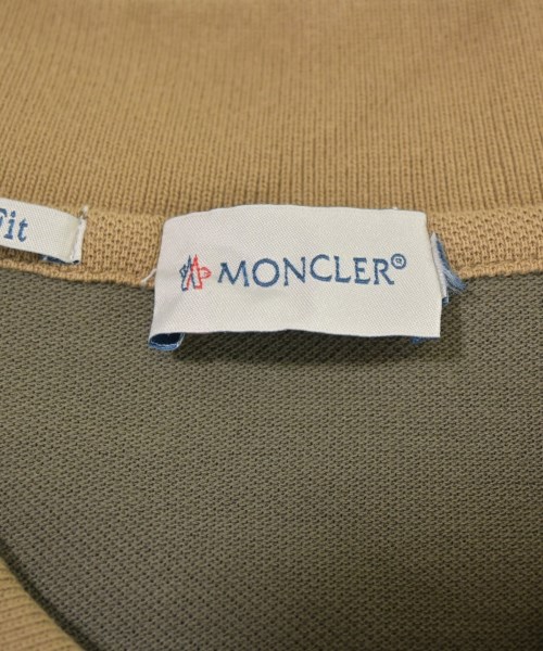 MONCLER（モンクレール）ポロシャツ カーキ サイズ:-(L位) メンズ/2200689839016