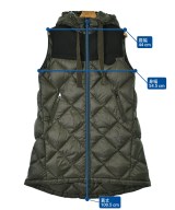 MONCLER（モンクレール）ダウンコート カーキ サイズ:0(XS位) レディース/2200684199016