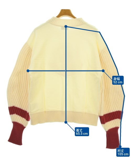 MONCLER（モンクレール）スウェット 白 サイズ:S レディース/2200684199146