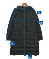 MONCLER（モンクレール）ダウンコート 黒 サイズ:0(XS位) レディース/2200680237125