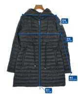 MONCLER（モンクレール）ダウンコート 黒 サイズ:0(XS位) レディース/2200689794148