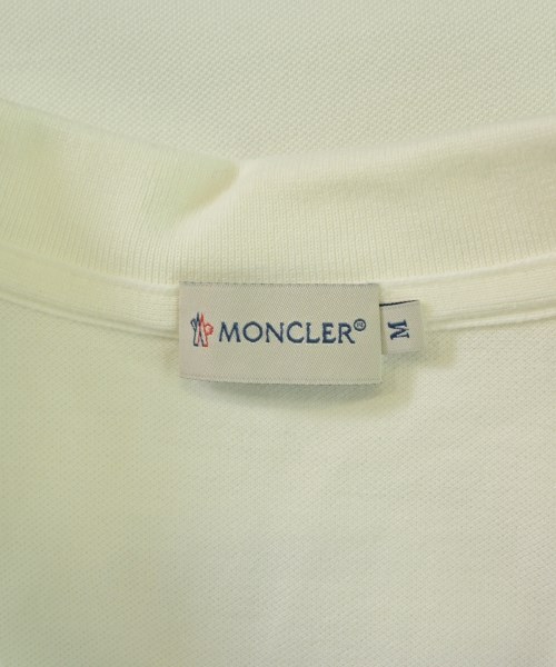 MONCLER（モンクレール）ポロシャツ 白 サイズ:M メンズ/2200691416311