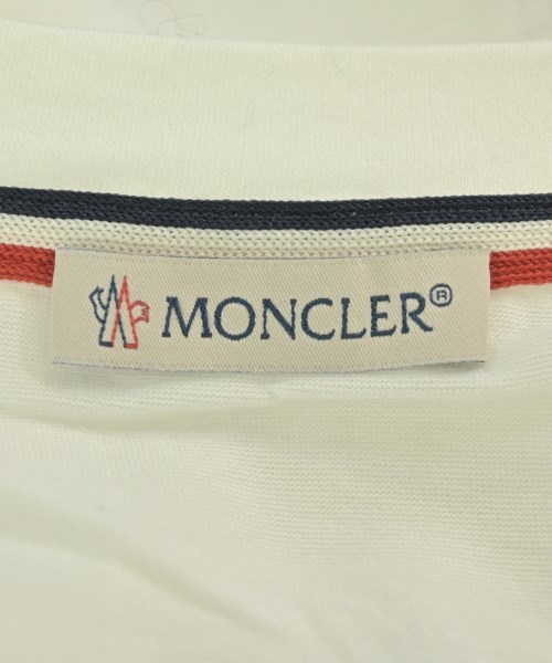MONCLER（モンクレール）Tシャツ・カットソー 白 サイズ:L メンズ/2200687078363