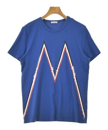 ★ 新品　MONCLER 青 Tシャツ XLサイズ MONCLER（モンクレール）Tシャツ・カットソー 青 サイズ:L メンズ