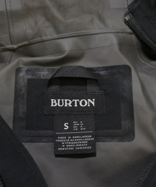 BURTON（バートン）マウンテンパーカー 黒 サイズ:S メンズ/2200639430010
