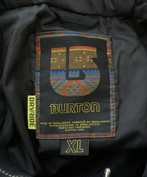 BURTON（バートン）ブルゾン 黒 サイズ:XL メンズ/2200625306039
