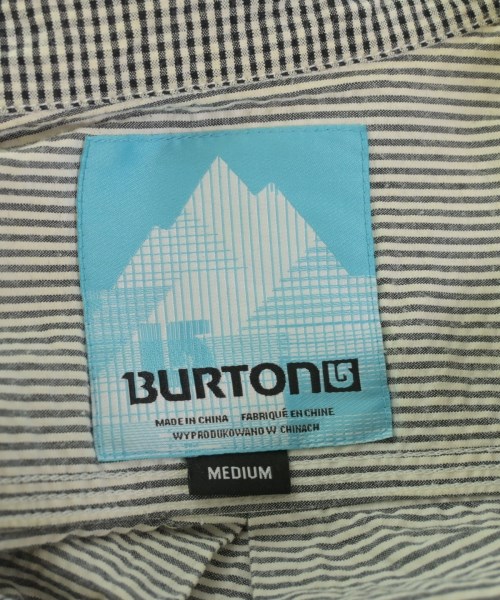 BURTON（バートン）カジュアルシャツ 黒 サイズ:M メンズ/2200726653100
