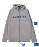 BURTON（バートン）パーカー グレー サイズ:S メンズ/2200684043043