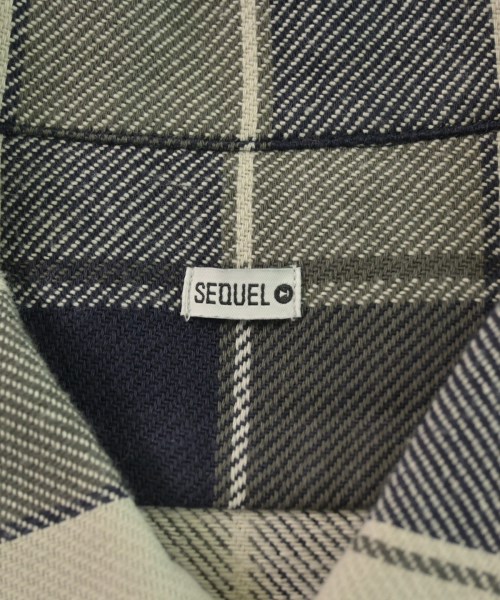 SEQUEL（シークエル）カジュアルシャツ グレー サイズ:S メンズ/2200532333289