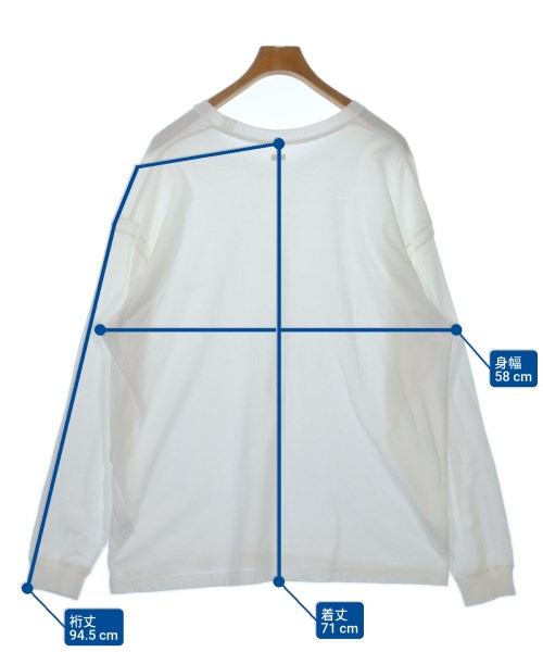 SEQUEL（シークエル）Tシャツ・カットソー 白 サイズ:XL メンズ/2200535509513