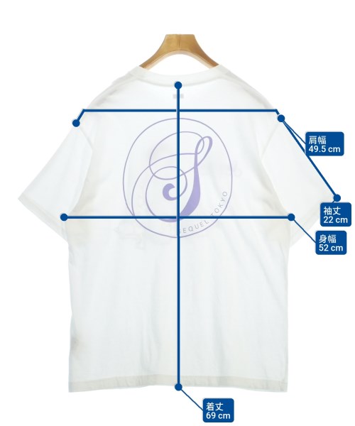 SEQUEL（シークエル）Tシャツ・カットソー 白 サイズ:M メンズ/2200530942094