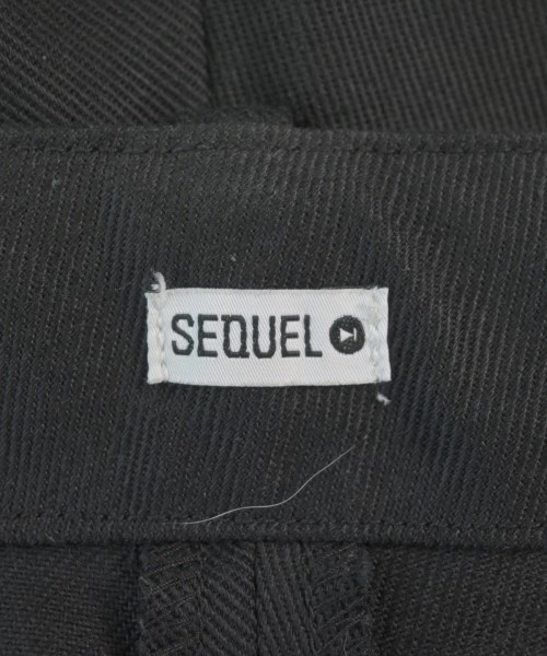 SEQUEL（シークエル）チノパン 黒 サイズ:XL メンズ/2200529449016